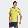 adidas Сплошной цвет с логотипом и коротким рукавом, футбольная майка для игрока, мужская спортивная майка, желтый HB9172