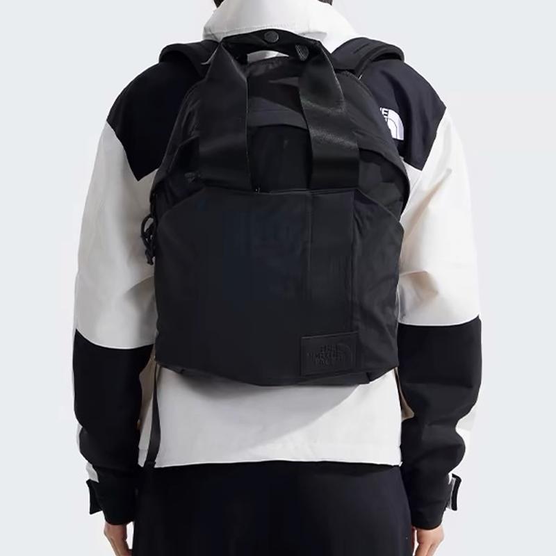 The North Face 20 л Однотонный Модный Рюкзак на Молнии Женский Рюкзак Черный NF0A81DT-4H0