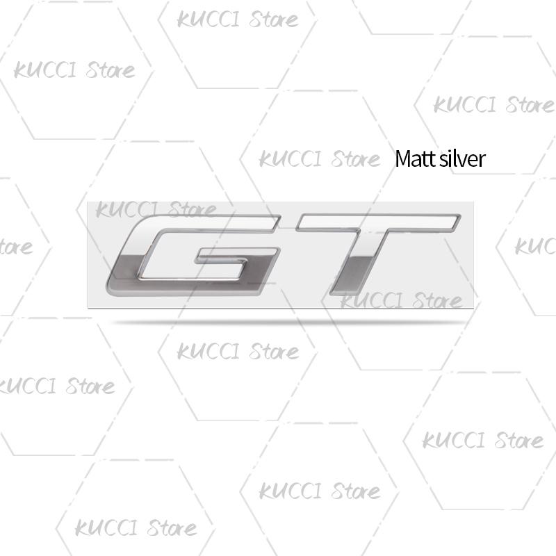 3D Car Sticker GT Logo Metal Emblem Badge Decals