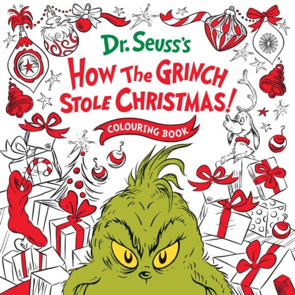 How the Grinch Stole Christmas Colouring Book by Dr. Seuss Paperback Book 9780008806712