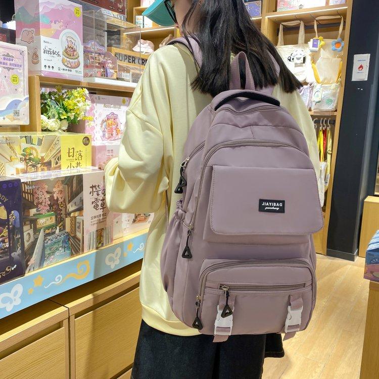 Рюкзак для путешествий, повседневная школьная сумка для учениц средней школы