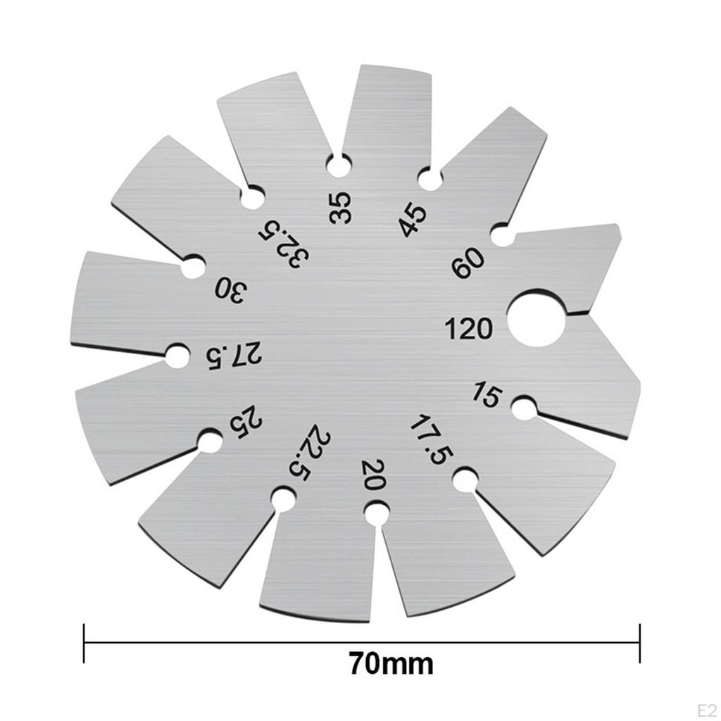 Измеритель угла наклона °-120°, удобный для переноски, круглый