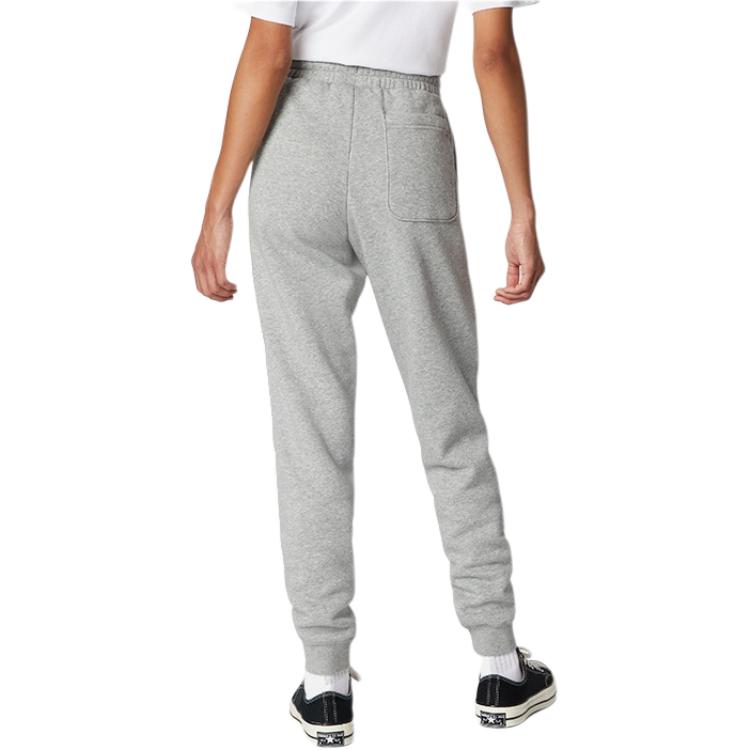 Converse Трикотажные брюки унисекс серые 10023873-A02