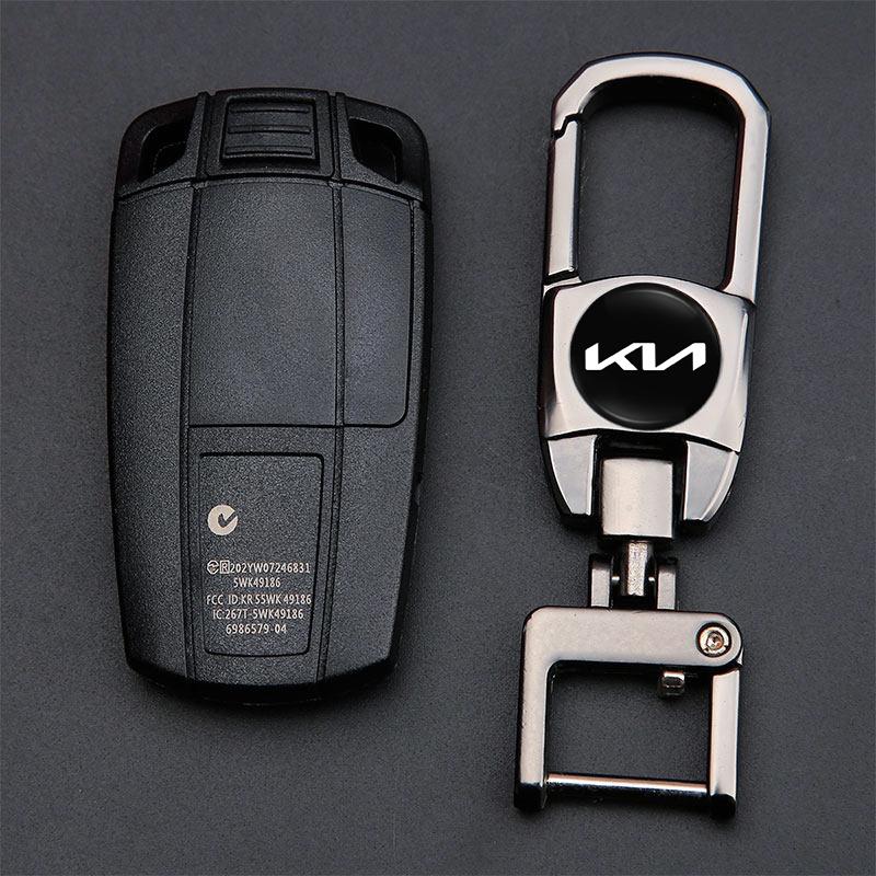 Car Keychain 360 ° Rotating Keyring Valve Stem For KIA K5 K9 Sorento Ceed Sportage Carnival Stinger Forte Niro Cadenza Soul EV6 rnqt40