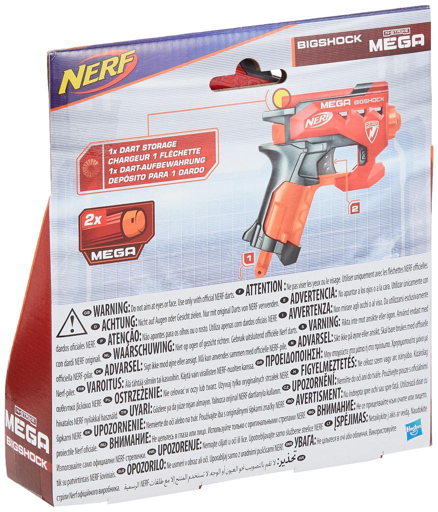 Импортный Nerf America Nerf Mega BigShock Бластер N-Strike N-Strike [Б/У]