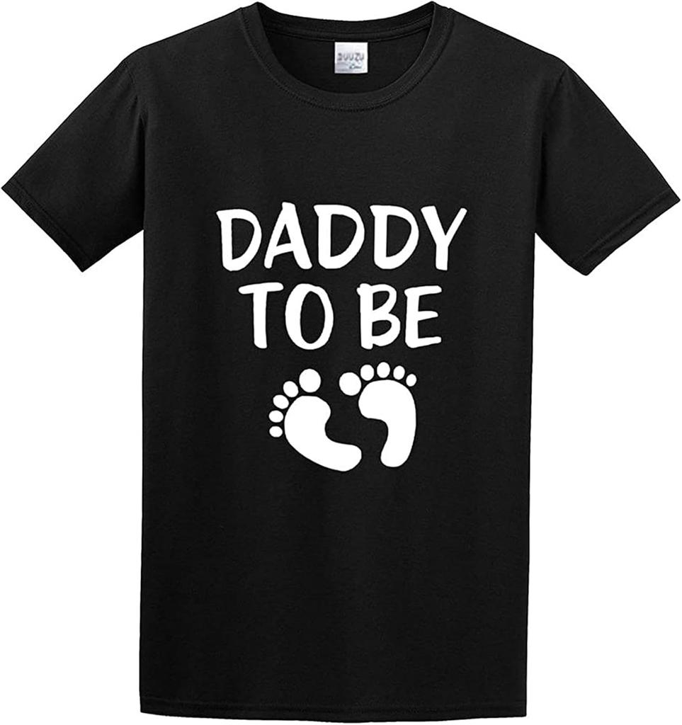 To Be Dad Hipster Gift Funny Daddy to Be Printed Men T Shirt