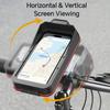 Universal Quick Mount Bicycle MTB Motorbike Handlebar Cellphone Stand Waterproof Motorcycle Bike Mobile Phone Holder Bag Case