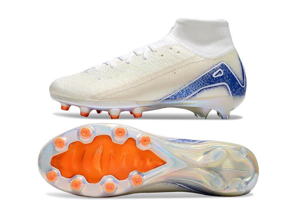 Мужские высокие футбольные бутсы: Assassin 16 Gen, новый AG Nail, воздушная подушка, водонепроницаемый, полностью вязаный - доступна одна пара