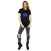 NASA Womens/Ladies Insignia Distressed Logo Cotton Boyfriend T-Shirt