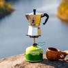 Cafetière italienne - BIALETTI - Moka Express - Tous feux sauf induction - 2 tasses - 90 ml - Inox