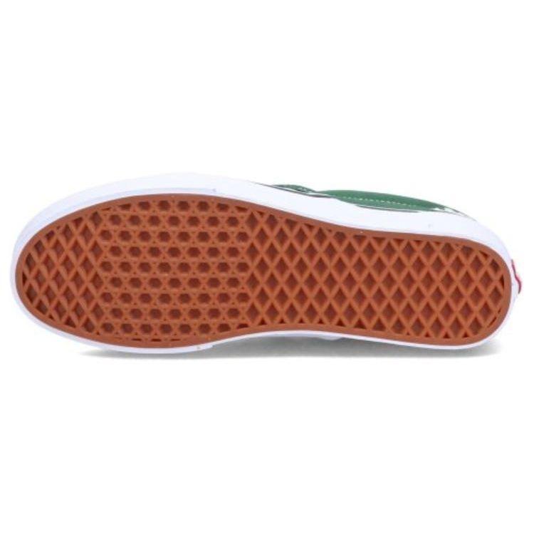 Vans Slip-On Checkerboard Casual Low Top Skate Shoes Unisex Sneakers White Green VN0A7Q5D6QU
