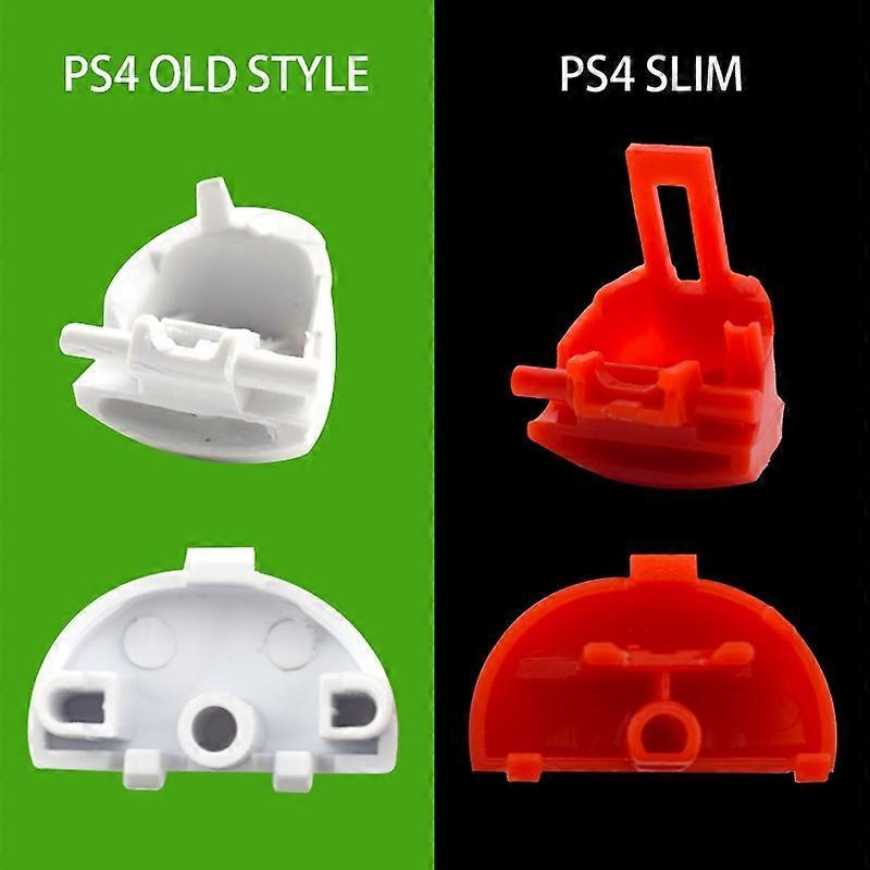 DATA FROG JDM-040 For Sony PS4 Slim Game Console Plastic Protective Shell Button Cover Set