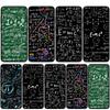 Cover for iPhone 17 16 15 Xiaomi Poco Redmi Note 14 13 12 11 Pro Max Samsung Galaxy S25 S24 9 OPPO Huawei Chemistry Maths Equation Formula Phone Case