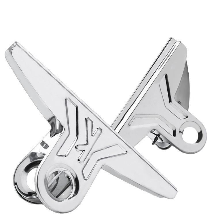 Stainless Steel Multi-Purpose Organizer Clips for Home & Office