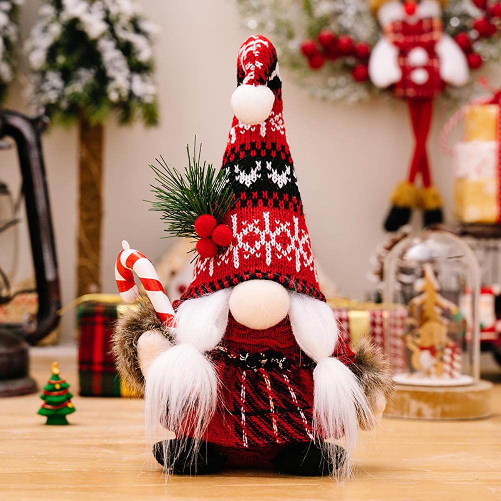 Gnome Christmas Faceless Doll Ornament Merry Christmas Decorations For Home 2025 Navidad Natal Cristmas Xmas Gift New Year 2025