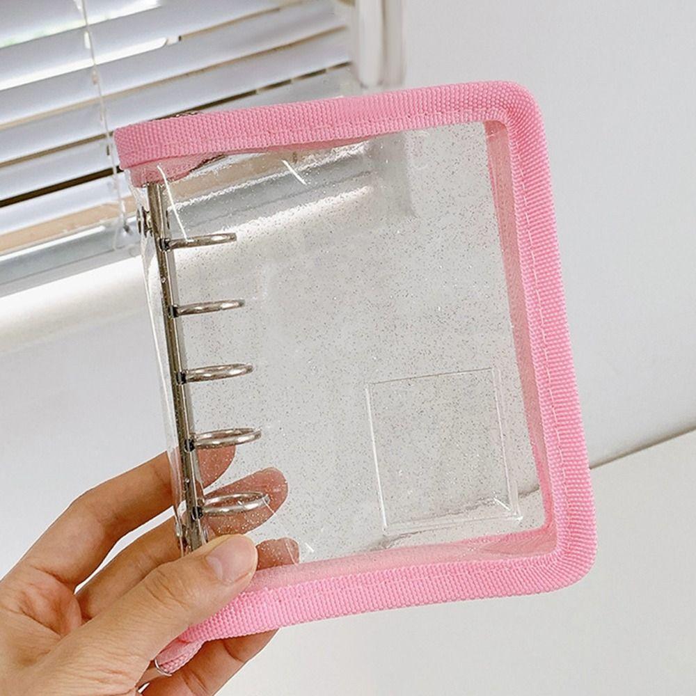 Zipper Notebook Cover Loose-leaf Photocard Binder New Photo Album  Girl