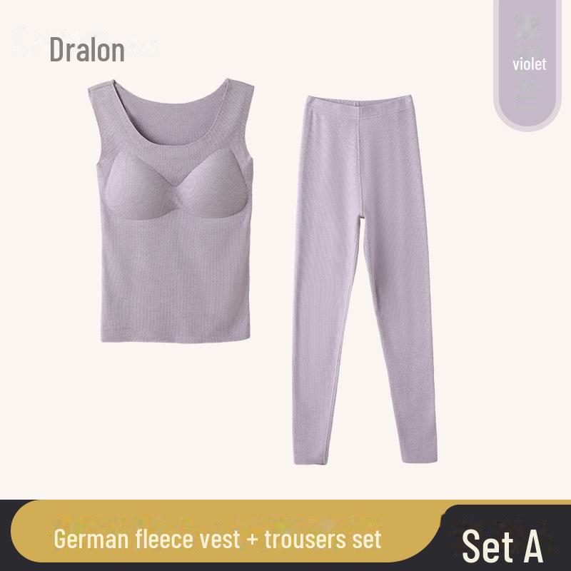 2023 Бесшовный женский теплый жилет на бархатной подкладке