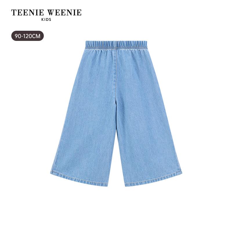Teenie Weenie Повседневные свободные джинсовые брюки для девочки