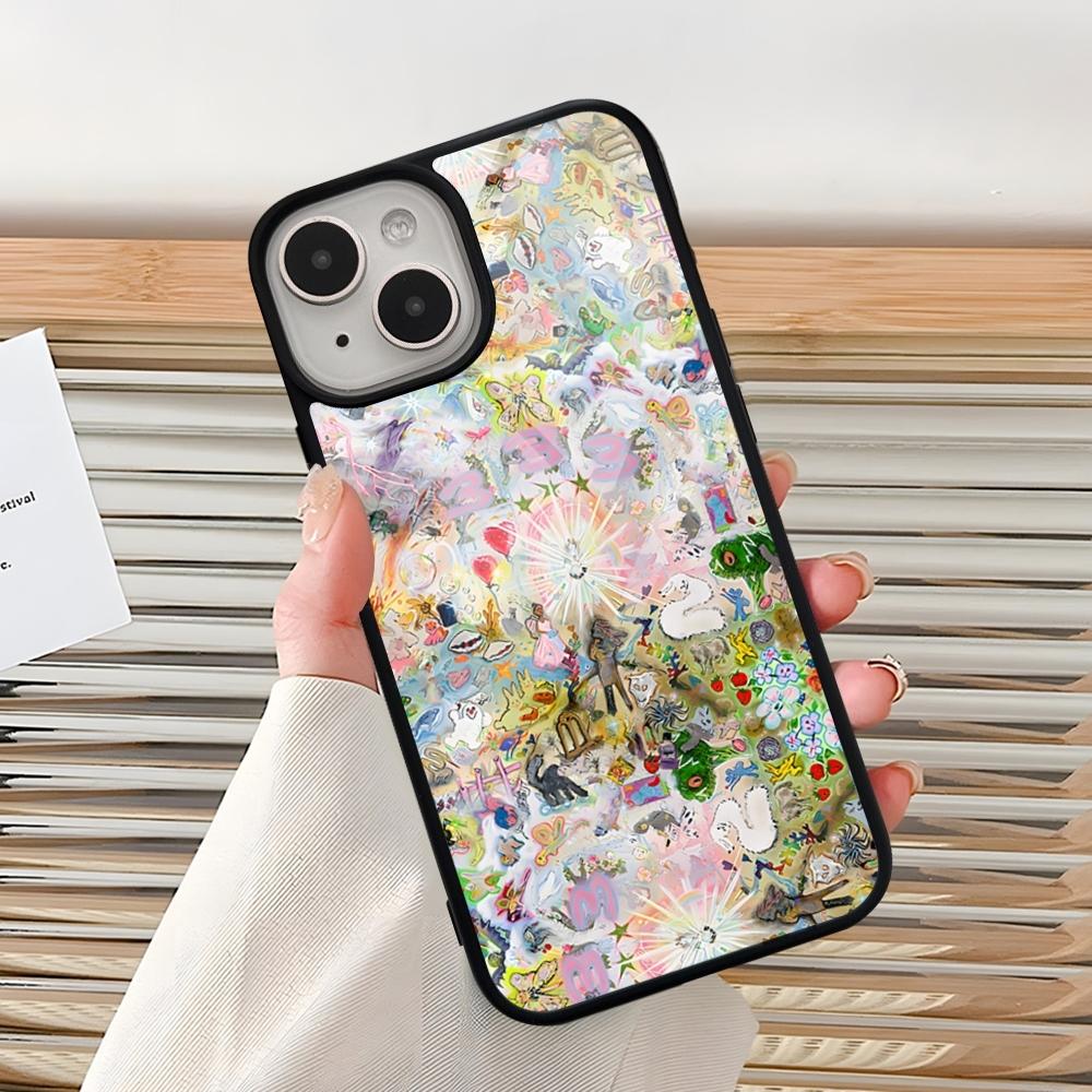 Чехол для телефона Bladee 333 Drain Gangs Для Iphone 15 Pro Max 14 12 11 13 Mini 16 8 7 Plus X Xs XR PC+TPU Задняя крышка