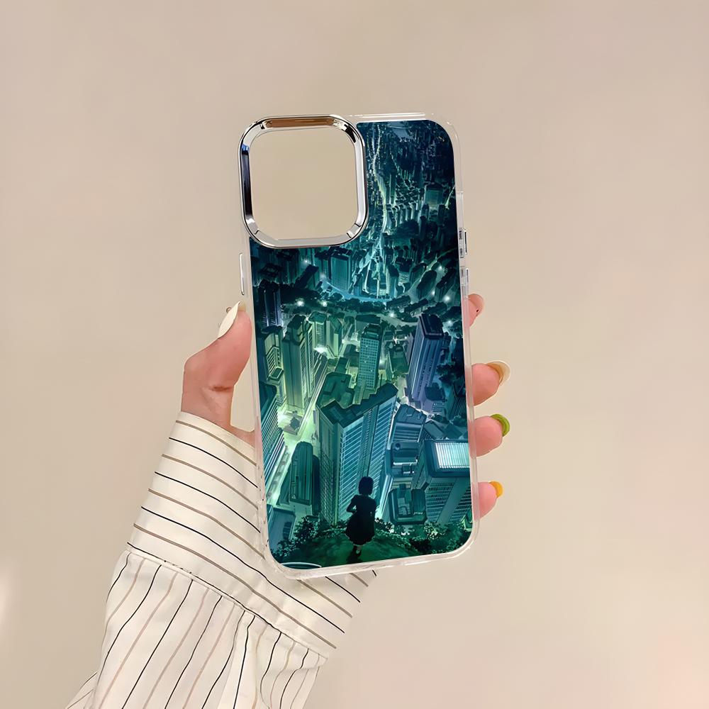 Чехол для телефона G-Ghost In The Shell для iPhone 17 Air 16 15 14 13 12 11 Pro Pro Max Plus Прозрачный Мягкий Чехол