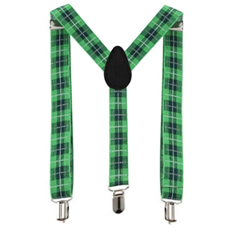 Patrick's Day Hat Bowtie Beard Headband Necklace Eyeglasses Skirt Long Glove Leg Sleeve Patrick Costume Accessories