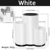 Knife Holder Multi-Function Utensil Stand Knife Block PP Flatware Drainer Storage Box Spoon Fork Kitchen Organizer Rack