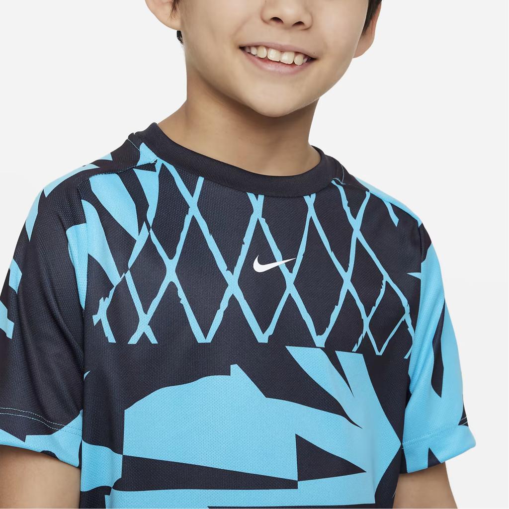 Nike Kids T Shirts Crew Neck Moderate FB1287-468