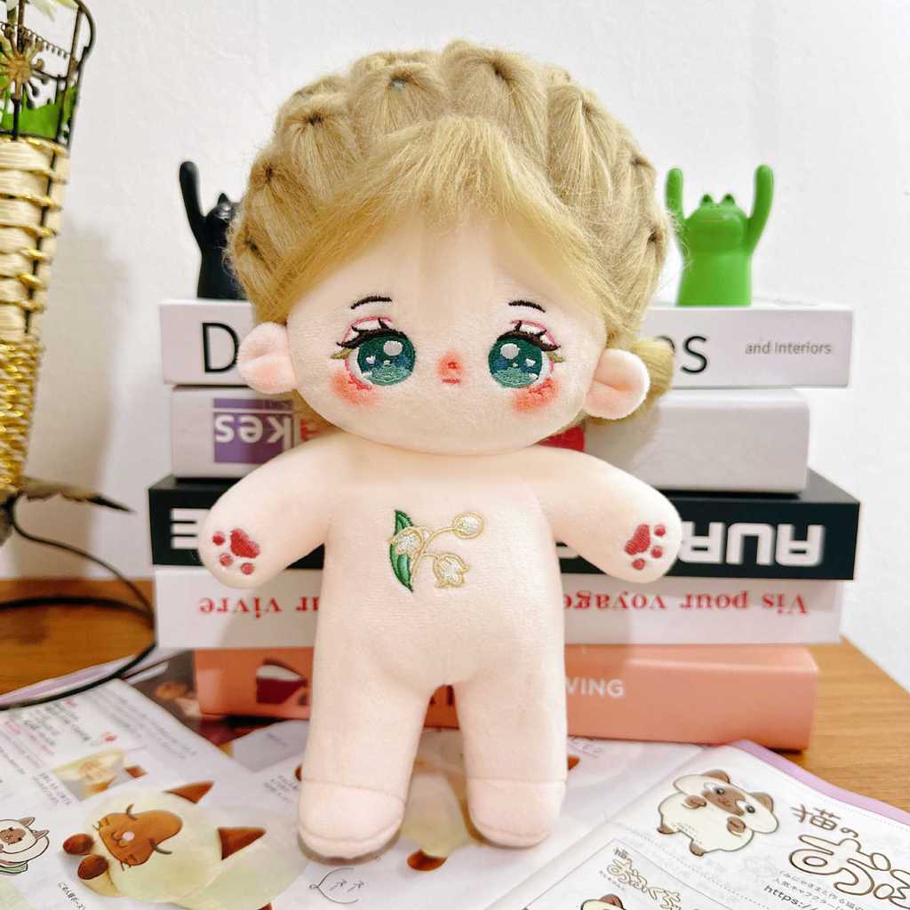 Cotton Stuffed Doll With Removable Clothes For Kids And Adults Collectible Plush Toy Gift