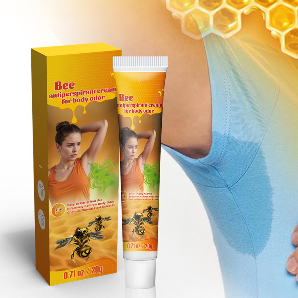 Bee Body Ointment Underarm Odor Cream Long Lasting Body 20g