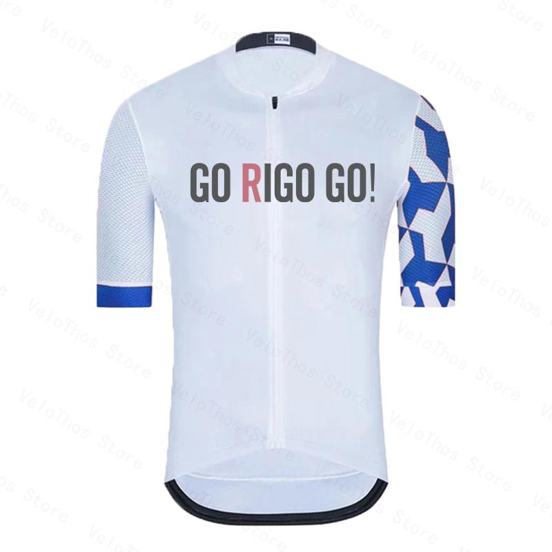 Go Rigo Go Велосипедный Комплект: Футболка с Коротким Рукавом и Велошорты на Бретелях, Летний, Профессиональный, для Гонки, MTB, Одежда, Майка, Мужская, Дышащая, Велосипедный Костюм