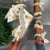 Women 2024 New Platform Wedges Sandals Summer Sapatos Feminino Shoes Ankle Strap Fruit Print Footwear Sandalias De Mujer Pumps