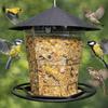 Feeding Tool Folding Hanging Bird Feeder Bite Resistant Large Capacity Bird Food Dispenser Waterproof Wild Bird Feeders Patio