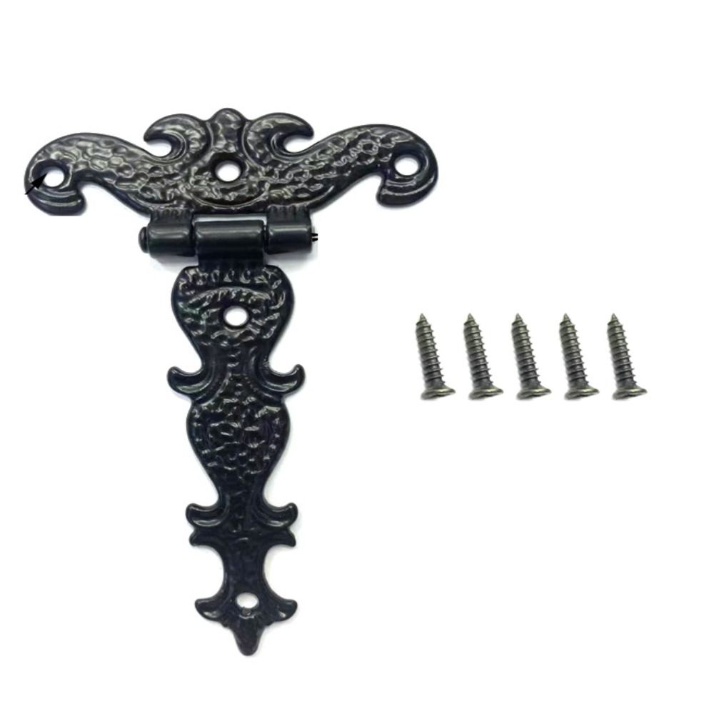 Zinc Alloy Vintage Hinge Antique Bronze Tee Hinge Decorative Home Hinge  Door