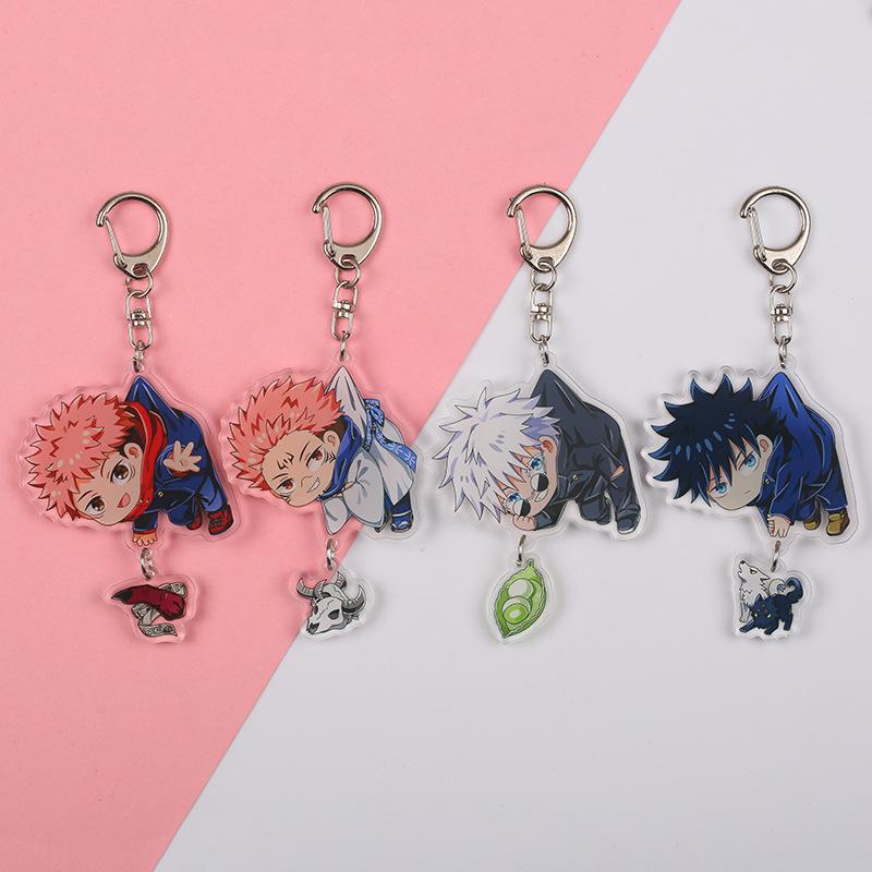 Anime Jujutsu Kaisen Acrylic Key Chain Pendant Jewelry GIft