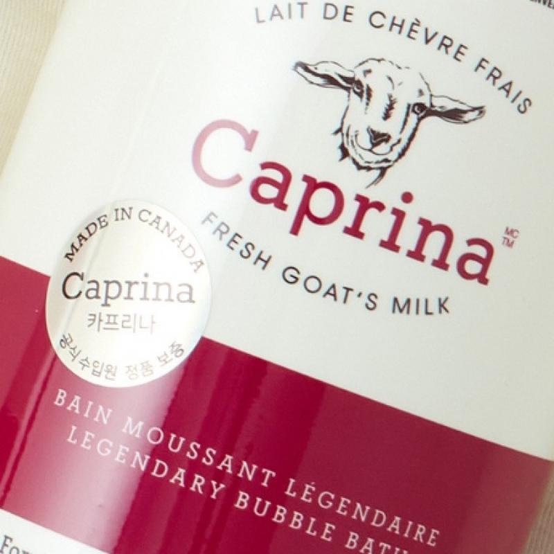 Caprina Козье молоко Пена для ванны Оригинальная 800 мл