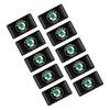 10pcs Car styling 3D Epoxy Emblem Body Sticker For Skoda Octavia MK2 MK1 2 3 A5 A7 A8 Fabia yeti Karoq Superb Rapid Kamiq Scala  WL5