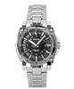 Icon Precisionist Stainless Steel Black Dial Quartz 96B417 100M Men's Watch