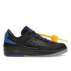 Off-White X Air 2 Retro Low SP Black Varsity Royal Unisex Sneakers DJ4375-004