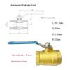 Ningbo Copper Ball Valve: 216/218 Tap, Double Female Threaded, Full Copper Switch.