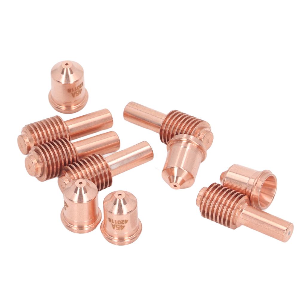 10 шт. Плазменный электрод сопло 420118 420120 Набор расходных материалов для резака Замена для PMX 30XP