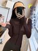 Sunscreen clothes, quick-drying clothes, sports jacket, tight-fitting exercise top, yoga clothes, long-sleeved zipper cardigan, running fitness