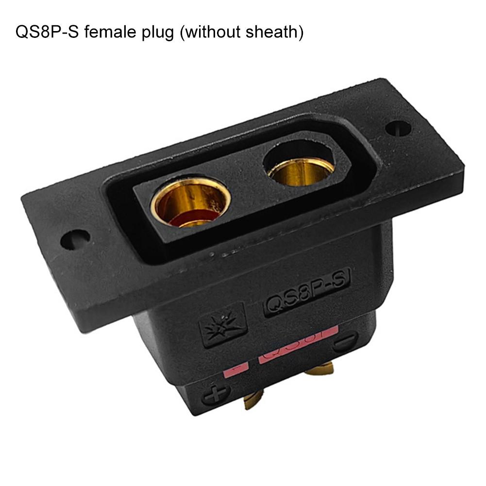 Drones Compatible 130180A Battery Connectors QS8PS High Current Power Plugs