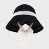 Breathable Straw Sun Hat Cute Strap Beach Sun Cap New Sunscreen Cap  for Women Female