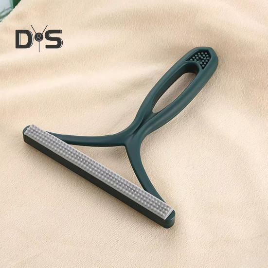 Щетка для уборки шерсти домашних животных Эргономичная ручка Нескользящая щетка для чистки дивана, ковра, сиденья автомобиля Инструмент для ухода за шерстью собак и кошек