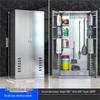 Stainless Steel Employee Cup Storage Cabinet