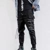 Женские и мужские брюки-карго с карманами на ленте, беговые брюки с эластичной резинкой на талии, уличная одежда в стиле Харадзюку, хлопковые брюки в стиле панк в стиле панк