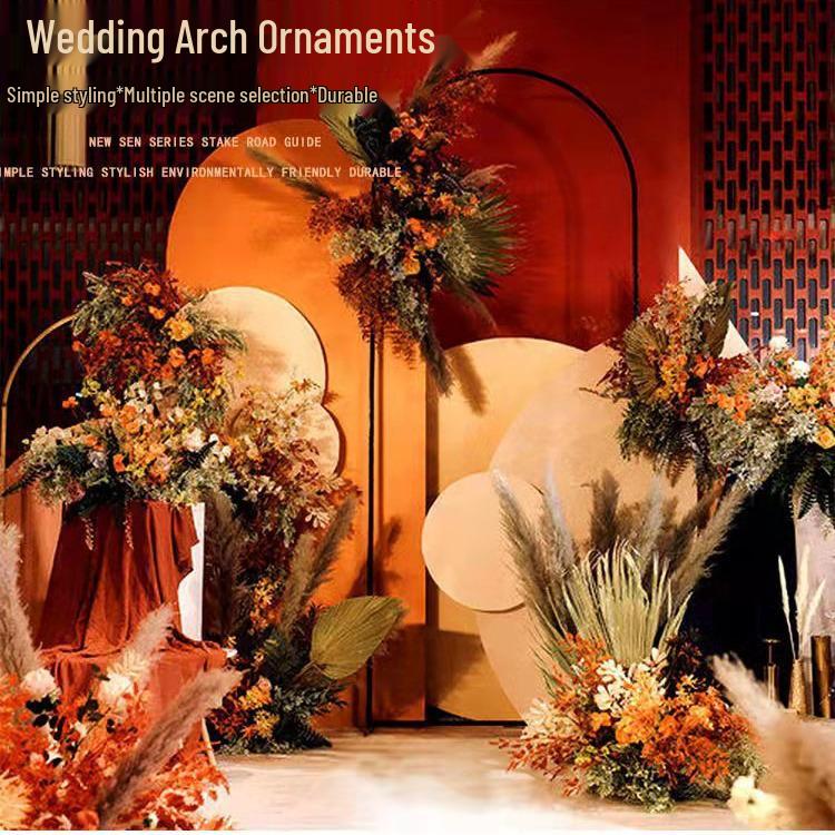 16 Iron Art Balloon Arch Stands - Gold Wedding Party Decoration Props