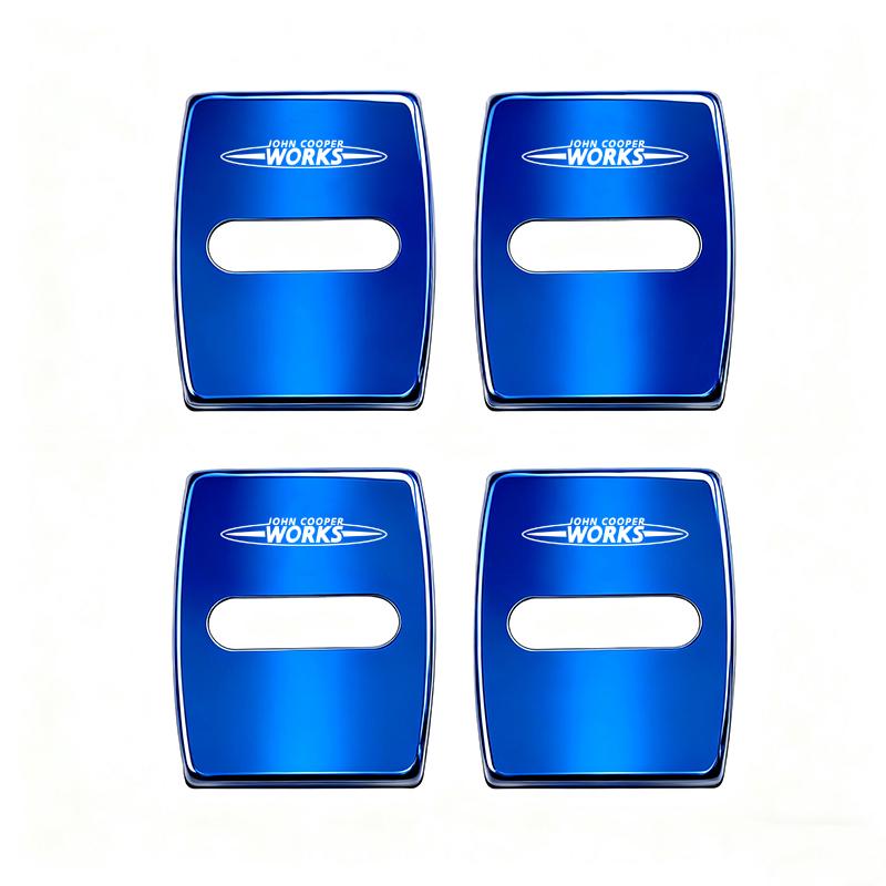 Zinc Alloy Car Door Lock Buckle Cover Protective Covers For BMW MINI John-Cooperworks F54 F55 F56 F57 R53 R54 R55 R50 R51 R52
