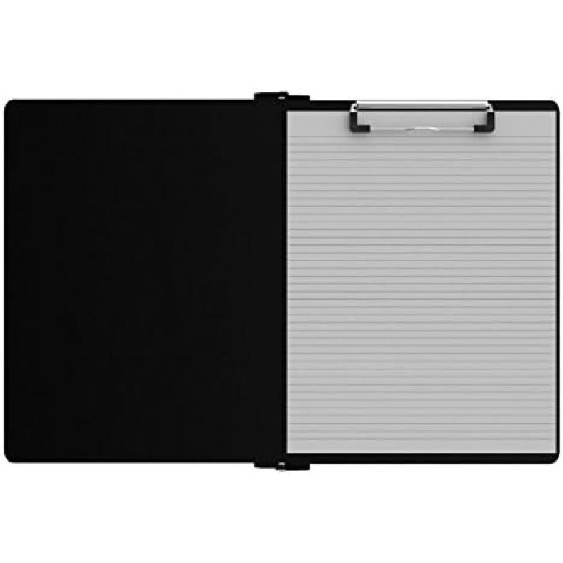 Right Folding Ledger ISO Clipboard (Black)