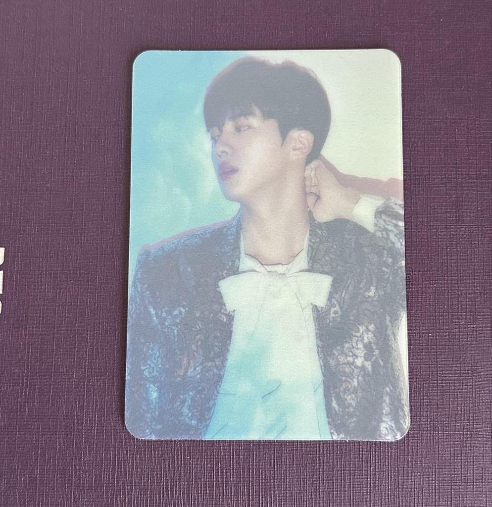 [USED] WINGS TOUR FINAL Official Essay Book Trading Card Seokjin JIN